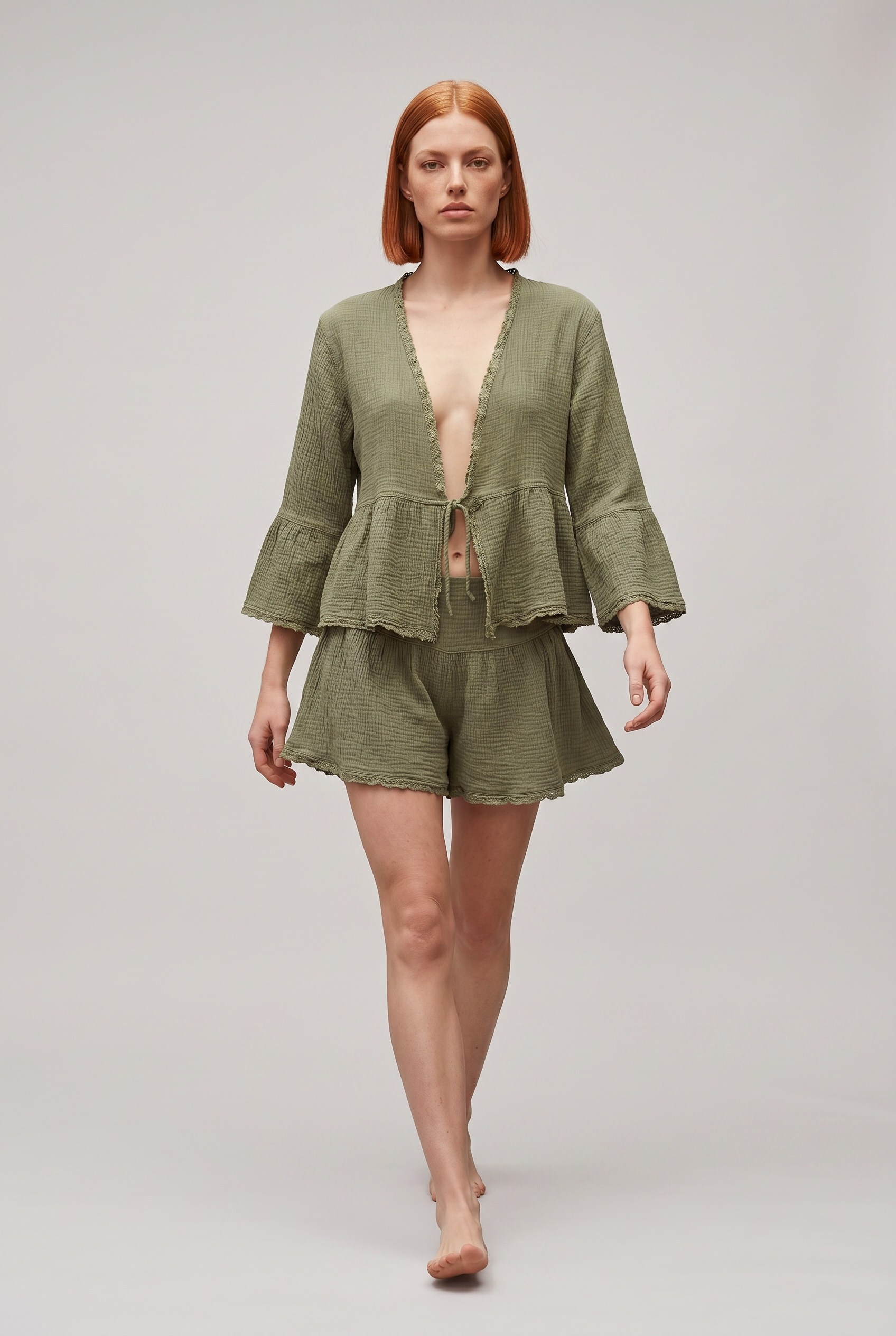 Olive Breeze Set - Khaki
