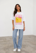 Ginger Lemon Citrus Tshirt - White