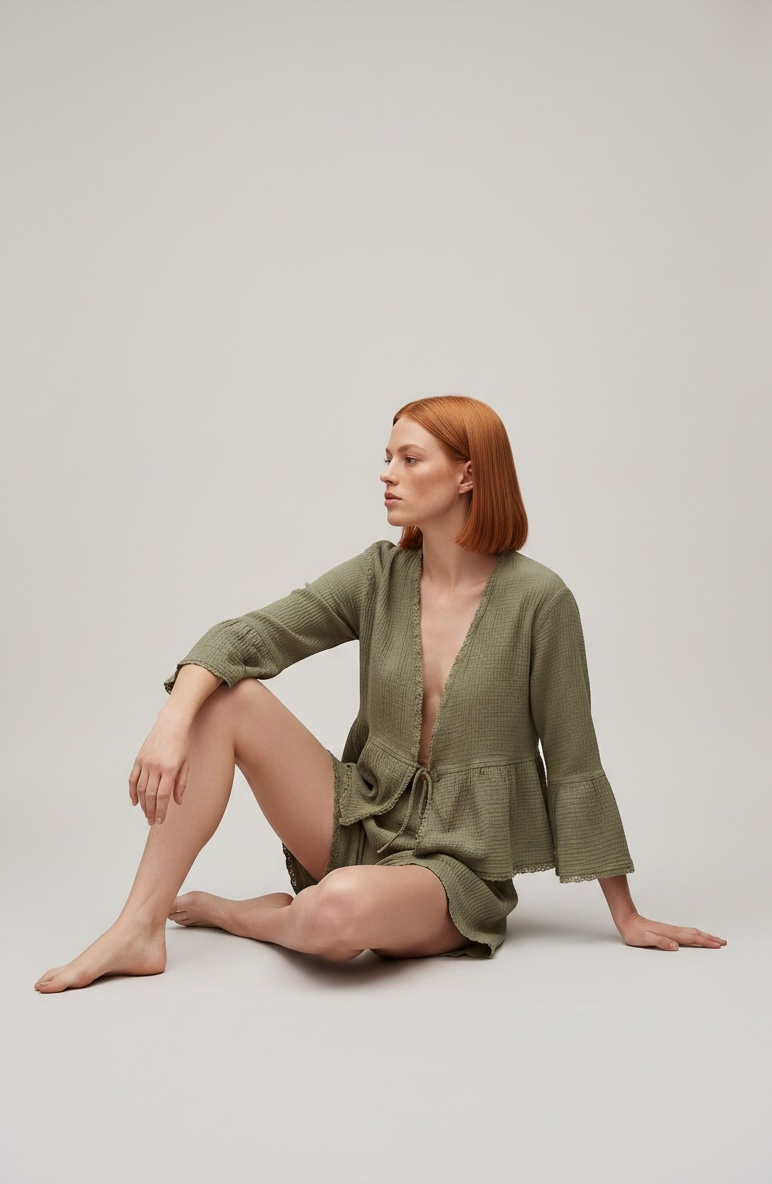 Olive Breeze Set - Khaki