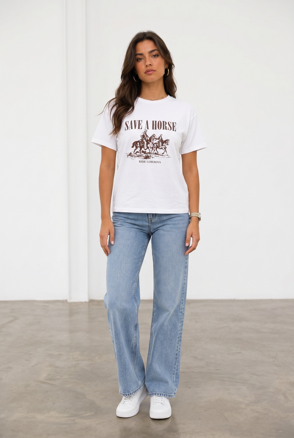 Save The Horse Tshirt - White