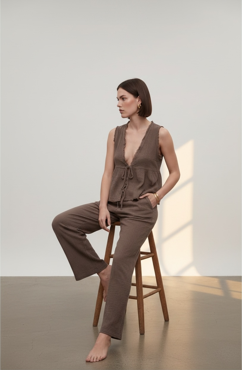Kahve Whisper Set - Brown