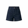 Timeless Mom Short - Navy Jeans