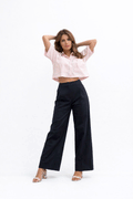 Crop Shirt - Rose