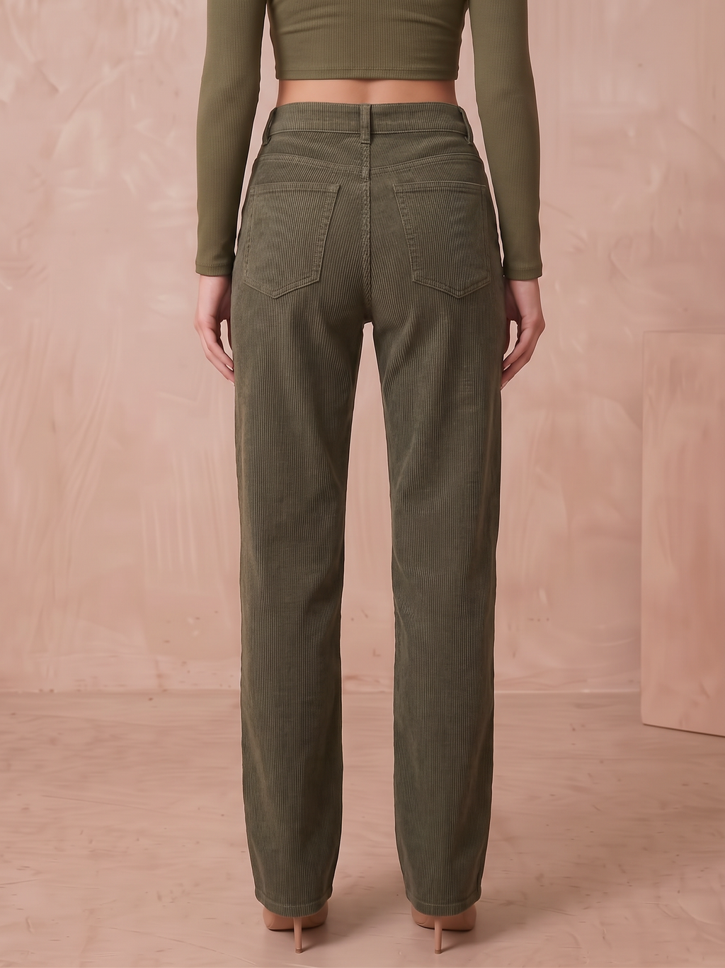 Loose Fit Two Toned Jeans