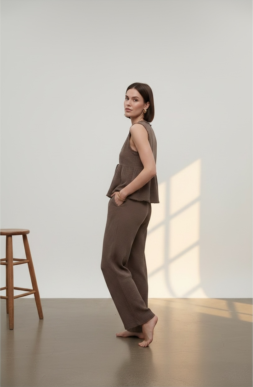 Kahve Whisper Set - Brown