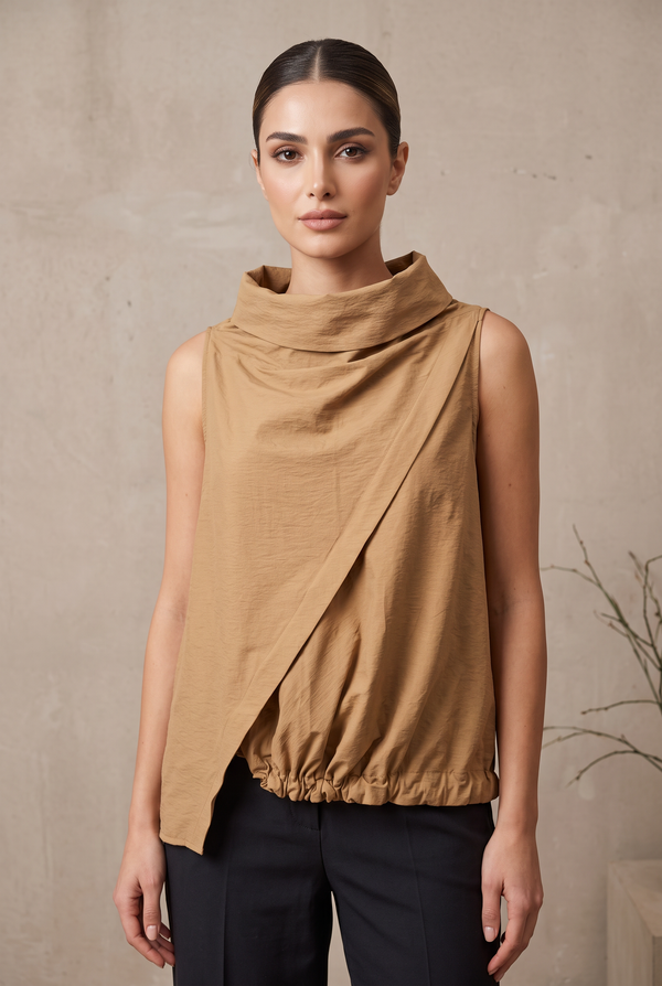 Nomad Top - Camel