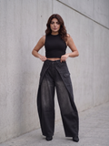 Statement Trouser Jeans - Black