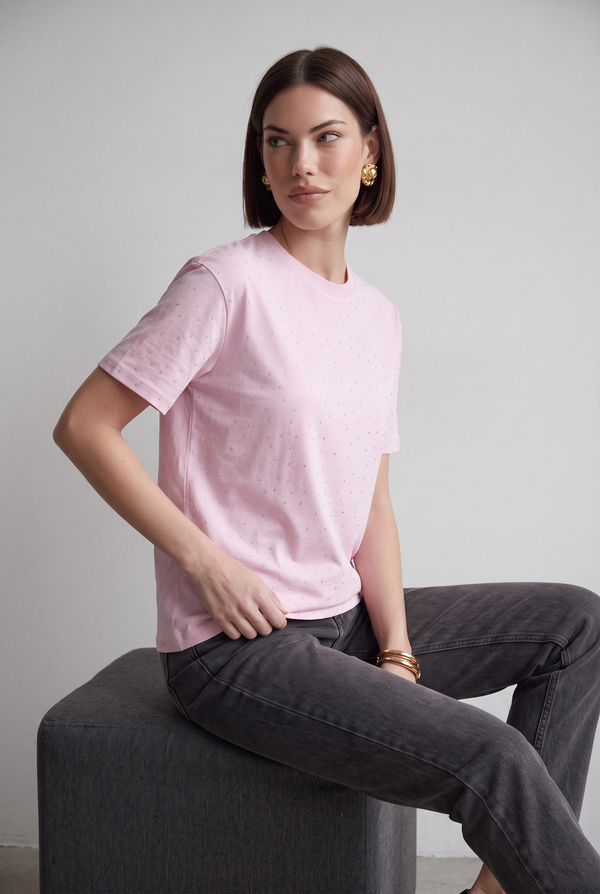 Glitter T-shirt - Pink