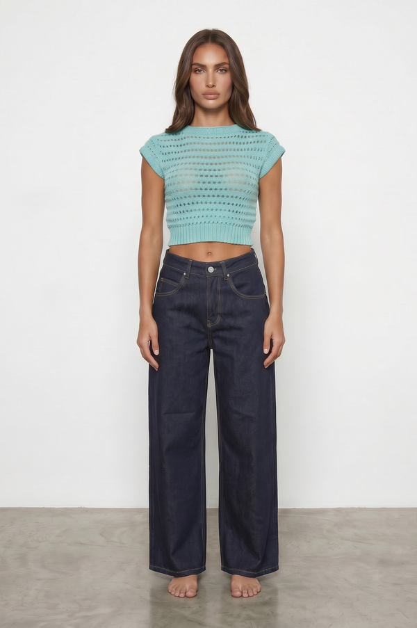 Relaxed Mood Jeans - Dark Navy