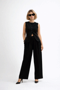 Palazzo Set - Black