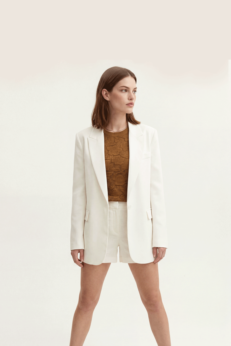 White Blazer