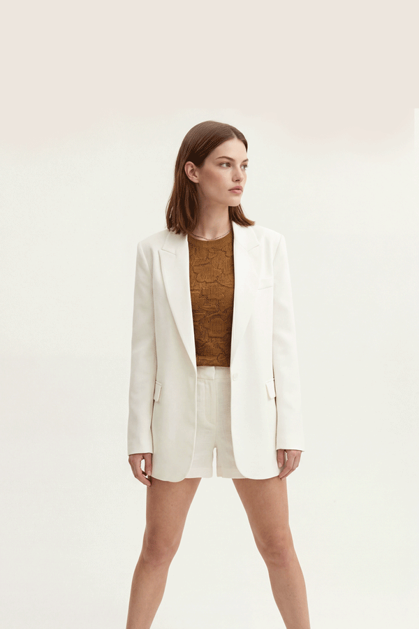 White Blazer